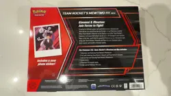 Pokemon TCG: Team Rocket's Mewtwo ex Box NEW - FACTORY SEALED - Image 2