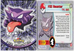 Haunter #93 Topps Blue Logo Series 2 Pokemon LP - Image 1
