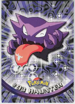 Haunter #93 Topps Blue Logo Series 2 Pokemon LP - Image 2