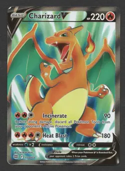 Charizard V 153/172 Holo Full Art Pokemon Brilliant Stars HP - Image 1