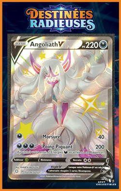 Carte Pokemon Angoliath V SV116/SV122 EB4.5 Destinees Radieuses Epee Bouclier FR - Image 1