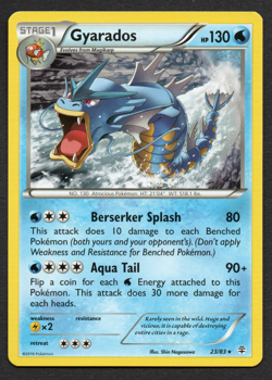 Gyarados 23/83 Non Holo Rare Pokemon Generations LP - Image 1