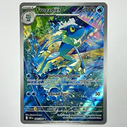 Pokemon TCG Frogadier 089/086 Holo Rare - Crown Zenith EN - Image 1