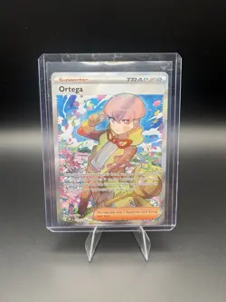 Pokemon Ortega Holo Ultra Rare SV03: Obsidian Flames 219/197 NM - Image 3