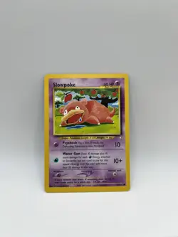 Slowpoke - 73/111 - Neo Genesis - Vintage WOTC era Pokemon Card - Image 1
