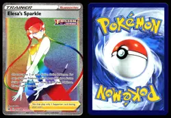 ELESA'S SPARKLE 275/264 RAINBOW RARE FUSION STRIKE POKEMON NM - Image 3