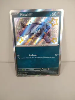 Maschiff SVP 071 Shiny - Pokemon TCG Black Star Promo 2024 NM - Image 1