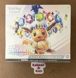Pokemon TCG Scarlet Violet Prismatic Evolutions ETB Elite Trainer Box New Sealed - Image 1