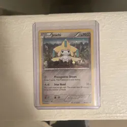 Pokemon Jirachi XY195 XY Promo Holo Basic 70 HP English TCG Card - Image 1