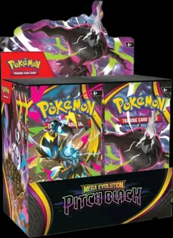Pokemon Mega Evolution Pitch Black Booster Box Factory Sealed ships 7/16 Presale - Image 1
