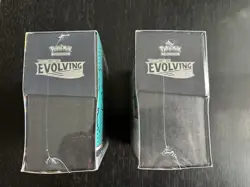 Pokemon TCG - Pokemon Center - Evolving Skies ETB’s Sealed Set of 2 W/Cases - Image 4