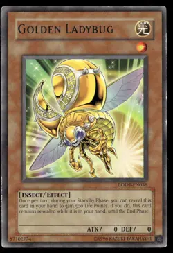 Golden Ladybug Rare Light of Destruction LODT-EN036 LP - Image 1