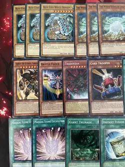 Complete Dragon Turbo Edison Yugioh Deck Staples Consonance Exodius More - Image 2