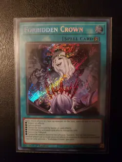 Konami Yu-Gi-Oh! Forbidden Crown Burst Protocol BPRO-EN067 Secret Rare 1st Ed - Image 1