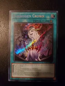 Konami Yu-Gi-Oh! Forbidden Crown Burst Protocol BPRO-EN067 Secret Rare 1st Ed - Image 3
