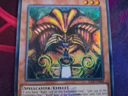 Exodia the Forbidden One 25LP-EN000 Yugioh Emblazoned Foil Ultra Rare MINT 2025 - Image 3