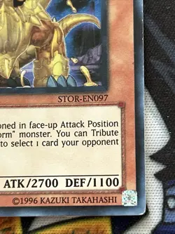 Worm King STOR-EN097 Near Mint Super Rare Unlimited Edition Yu-Gi-Oh - Image 4