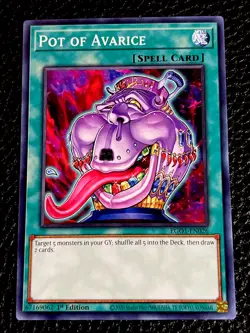 Pot Of Avarice EGO1-EN026 Yugioh 1st Edition - Image 1