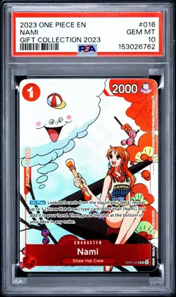 2023 ONE PIECE GIFT COLLECTION 2023 #016 NAMI PSA 10 - Image 1