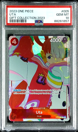 PSA 10 Uta P01-005 One Piece Gift Collection 2023 Promo Card - Image 1