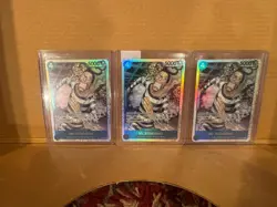Lot Bandai One Piece TCG Mr. 3 (Galdino) OP16-056 SR Eng Blue x3 - Image 1