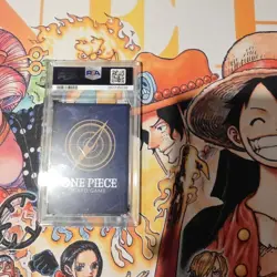 2025 One Piece CCG Gum-Gum Fire-Fist Pistol Red Hawk OP11-114 EN PSA Alt Art - Image 2
