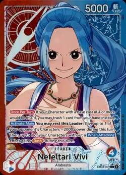 Extra Booster: One Piece Heroines Ed EB03-001 Nefeltari Vivi(Alternate Art) - Image 1