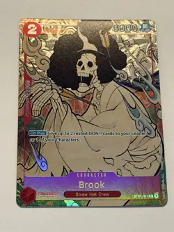 Brook (English Version 1st Anniversary Set) ST01-011 One Piece Promotion Promo - Image 1