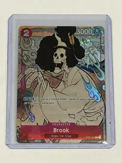 Brook (English Version 1st Anniversary Set) ST01-011 One Piece Promotion Promo - Image 3