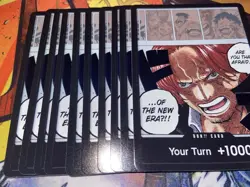 Playset x10 | DON!! Shanks OP09 Emperors In The New World Foil One Piece TCG - Image 1