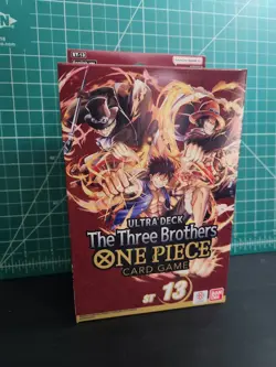 One Piece TCG English Three Brothers Starter Deck ST-13 New Sealed - Image 1
