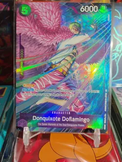 Donquixote Doflamingo (Alternate Art) PRB02-011 Premium Booster -The Best- Vol. - Image 1