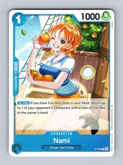 Nami (P-053) (Reprint) P-053 Promo Premium Booster -The Best- One Piece NM - Image 1