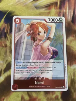 Nami EB03-006 Rare One Piece Extra Booster Heroines - Image 1