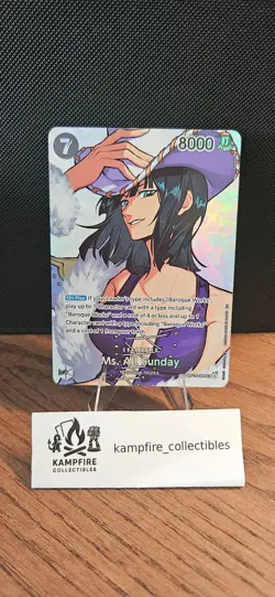 Ms. All Sunday (SP) OP14-084 SR The Time of Battle Near Mint - Image 1