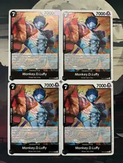 One Piece CCG - Monkey.D.Luffy OP15-092 Adventure on Kami's Island Foil [x4] - Image 1