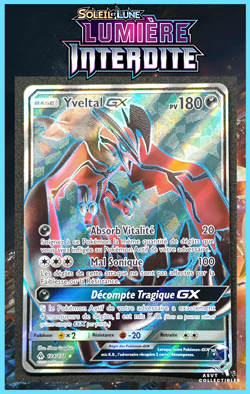 Carte Pokemon Yveltal GX 124/131 SL6 Soleil Lune Lumiere Interdite FR NM - Image 1