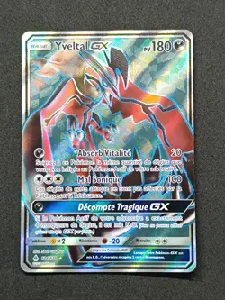 Carte Pokemon Yveltal GX 124/131 SL6 Soleil Lune Lumiere Interdite FR NM - Image 2