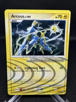 Arceus AR6 Arceus Holo Pokemon 2009 MP - Image 1