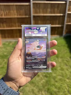 Pokemon TCG - Charizard EX - 151 (English) - ACE 10 - Perfect Subs ✅ - Image 1