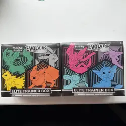 Pokemon Evolving Skies ETB Elite Trainer Box Set of 2 Sealed Factory New - Image 1