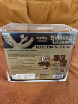 Pokemon shining legends elite trainer box MINT factory sealed With Acrylic Case - Image 2