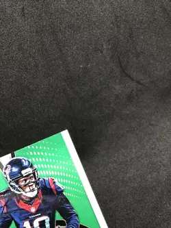 2016 Optic DeAndre Hopkins PROTOTYPE /5 GREEN PRIZM SSP No. 7 (5/5) LOTL BOOKEND - Image 4