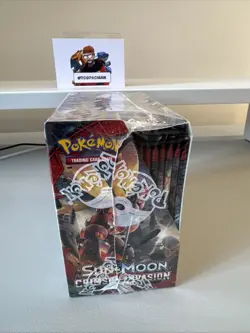 Pokemon Sun & Moon Crimson Invasion Booster Box Sealed - Image 2