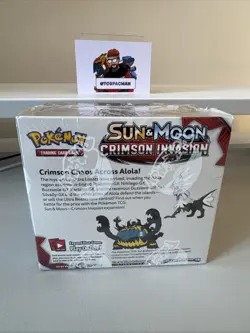 Pokemon Sun & Moon Crimson Invasion Booster Box Sealed - Image 3