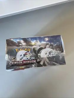 Pokemon Sun & Moon Crimson Invasion Booster Box Sealed - Image 5