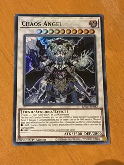 Chaos Angel Ra05-En043 Rarity Collection 5 1st Edition - Image 1