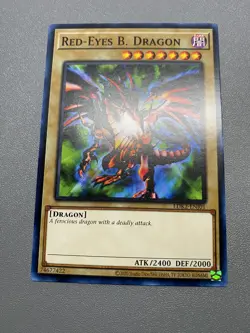 Yu-Gi-Oh! Red-Eyes B. Dragon Common Unlimited LDK2-ENJ01 NM/M - Image 1