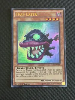 Yugioh! - Trap Eater (UR) LC5D-EN058 Legendary 5D's 1st Edition Ultra Rare - NM - Image 1