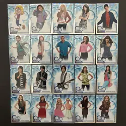 2026 TOPPS CHROME DISNEY 20 CARD COMPLETE SET DISNEY CHANNEL THROWBACK - Image 1